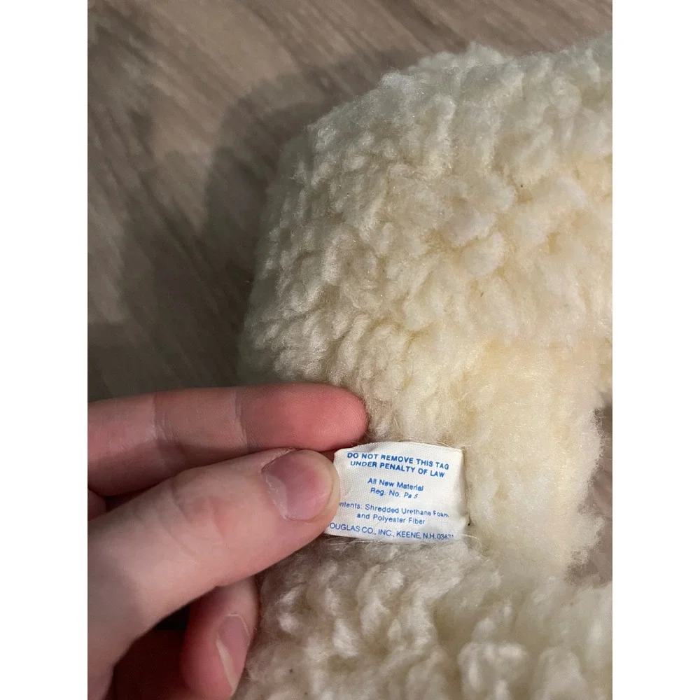 Vintage Cuddle Toys by Douglas 1987 Stuffed Lamb Childrens Unisex